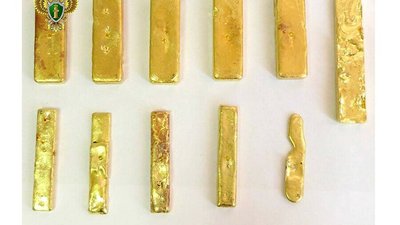 Двух иностранцев осудили за незаконный оборот 18 килограммов золота стоимостью более 132 млн рублей