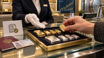 «Красцветмет» предложил разрешить продажу золотых и серебряных слитков без паспорта