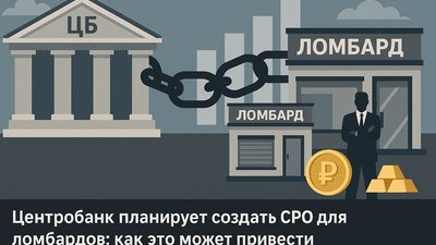 Центробанк планирует создать СРО для ломбардов: как это может привести к монополизации рынка
