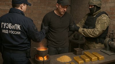 В Красноярском крае пресечена деятельность подпольного цеха по незаконной переработке золота