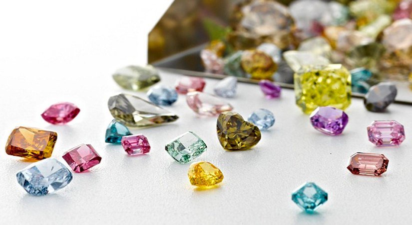 Алмазы vs Цветные ювелирные камни