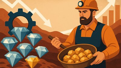 АЛРОСА расширяет золотодобычу, чтобы компенсировать снижение выручки от алмазов