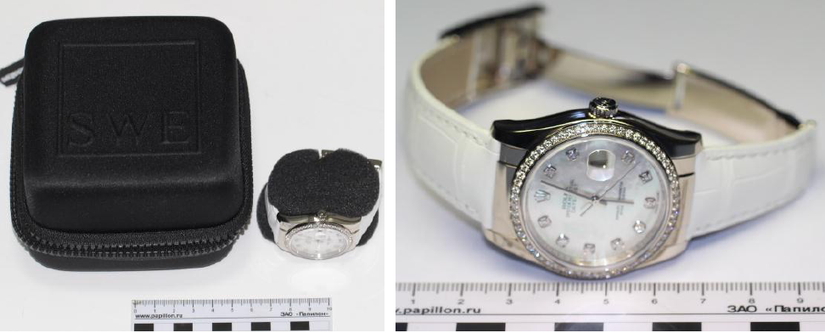 Шереметьевские таможенники задержали наручные часы, стоимостью 2,4 млн рублей