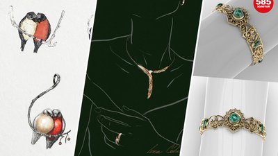 Украшения в стиле a la Russe – сеть «585*ЗОЛОТОЙ» подвела итоги международного конкурса «Ювелиры»