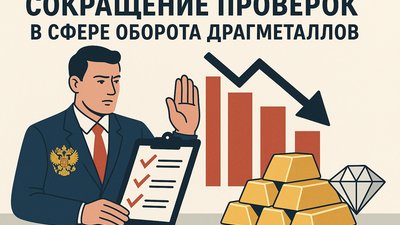 Минфин сократил число оснований для проверок в сфере оборота драгметаллов