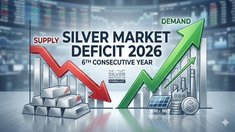 Silver Institute: Мировой рынок серебра останется дефицитным шестой год подряд