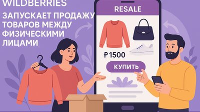 Wildberries запускает продажу товаров между физическими лицами