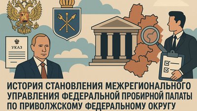 История становления Межрегионального управления Федеральной пробирной палаты по Приволжскому федеральному округу