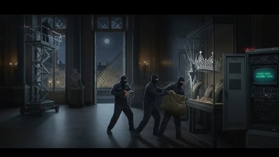 Катастрофа в Лувре: 88 миллионов, «смехотворные» пароли и международный след