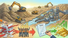 «Второе дыхание» для золотых приисков: Магадан предлагает изменить федеральные правила добычи