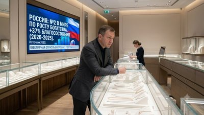 Россия — вторая в мире по росту богатства. А был ли мальчик и почему отрасль ДМДК не видит очередей?