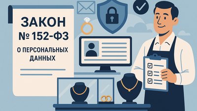 Минимальные требования Федерального закона № 152-ФЗ «О персональных данных» для микропредприятий и ИП ювелирной отрасли