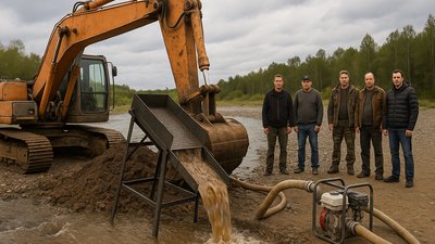 Незаконная добыча золота и серебра обошлась амурчанам в 800 тысяч рублей штрафа