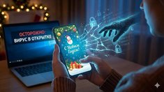 Осторожно: Новогодний фишинг. Россиянам рассылают открытки с вирусами