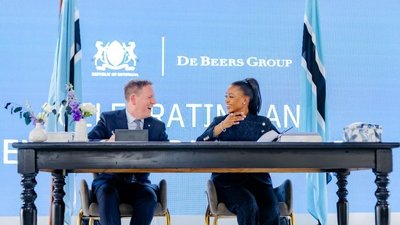 Подписано новое соглашение между De Beers и Ботсваной
