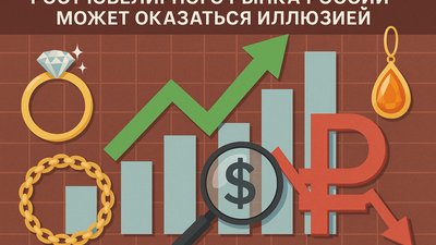 Аналитический взгляд: Рост ювелирного рынка России может оказаться иллюзией