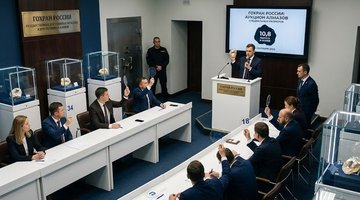 Гохран России выставит на аукцион крупные алмазы массой от 10,8 карата