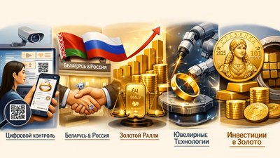 Ювелирный рынок Беларуси: цифровой контроль, альянс с РФ и «тяжелое» золото