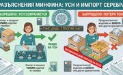 Налоговые коллизии: Минфин разъяснил особенности применения УСН при импорте и реализации серебряных изделий