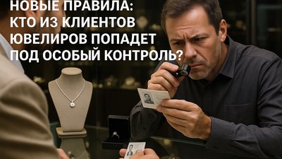 Новые правила: кто из клиентов ювелиров попадет под особый контроль?