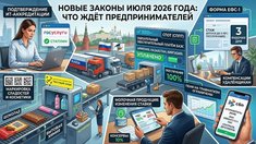 Новые законы июля 2026 года: что ждёт российский бизнес