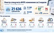 Реестр спецучета ФПП вырос до 21 636 участников: что изменилось за две недели