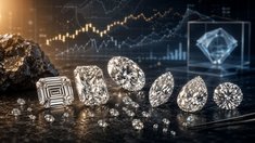 Новый Rapaport: мелкие бриллианты корректируются вверх, а рынок делает ставку на природный камень и вытянутые формы