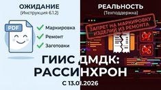 ГИИС ДМДК: Обновление 6.1.2 и скрытые запреты. Инструкция vs Реальность