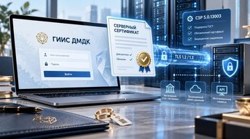 ГИИС ДМДК обновила сертификат сервера: для доступа потребуется актуальная версия КриптоПро CSP