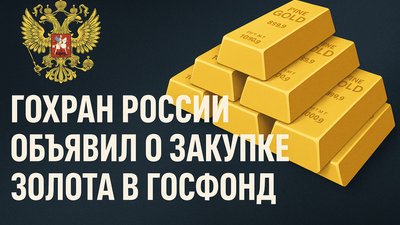 Гохран России объявил о закупке золота в Госфонд