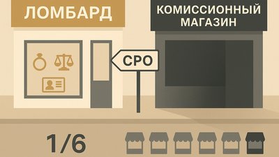 Введение СРО может "загнать в тень" каждый шестой ломбард в России