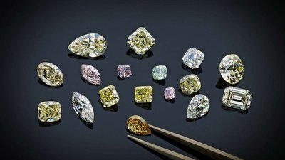 Цены на цветные бриллианты выросли в первом квартале 2021 года