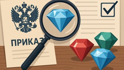 Минфин России представил проект приказа о подтверждении характеристик драгоценных камней
