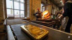 «Гознак» расширяет производство: золотые слитки теперь отливают и в Петербурге