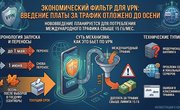 Экономический фильтр для VPN: запуск платы за «лишний» зарубежный трафик отложен до осени