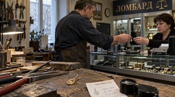 В Новокузнецке ювелир сдал золото клиентки в ломбард вместо изготовления украшения