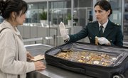 Иностранка пыталась вывезти в Китай 84 золотых украшения и дать взятку таможеннику