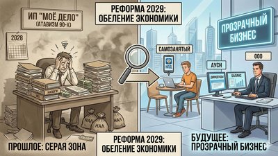 «Атавизм 90-х»: В Госдуме предложили ликвидировать статус ИП ради тотального контроля над выручкой