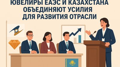 Ювелиры ЕАЭС и Казахстана объединяют усилия для развития отрасли