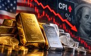 Золото и серебро резко подешевели после выхода данных об инфляции в США: что происходит на рынке драгоценных металлов