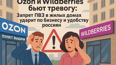 Ozon и Wildberries бьют тревогу: Запрет ПВЗ в жилых домах ударит по бизнесу и удобству россиян