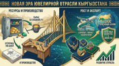 Кыргызстан вводит масштабные меры поддержки ювелиров: сырье со скидкой, «налоговые каникулы» и амнистия остатков