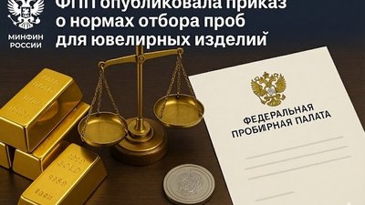 ФПП утвердила новые правила отбора ювелирных изделий на опробование и анализ: что изменится с 2026 года