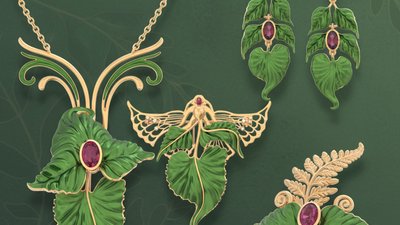 Талант и вдохновение: студентка СПбГУПТД представила уникальную ювелирную коллекцию