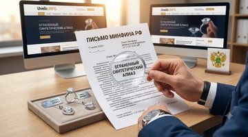 Минфин РФ подтвердил допустимость обозначения «ограненный синтетический алмаз»