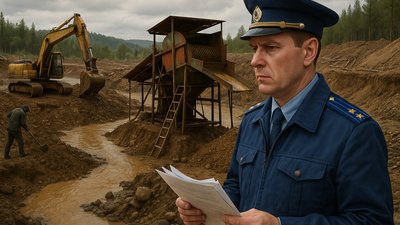 В Забайкалье отмечен рост нарушений в золотодобывающей отрасли