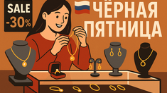 Российский ювелирный ритейл активно готовится к «Чёрной пятнице»