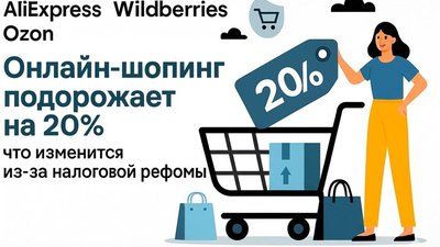 Онлайн-шопинг подорожает на 20%: что изменится после налоговой реформы ЕАЭС