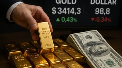 Инвесторы выбирают золото, отказываясь от доллара