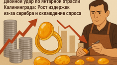 Двойной удар по янтарной отрасли Калининграда: Рост издержек из-за серебра и охлаждение спроса